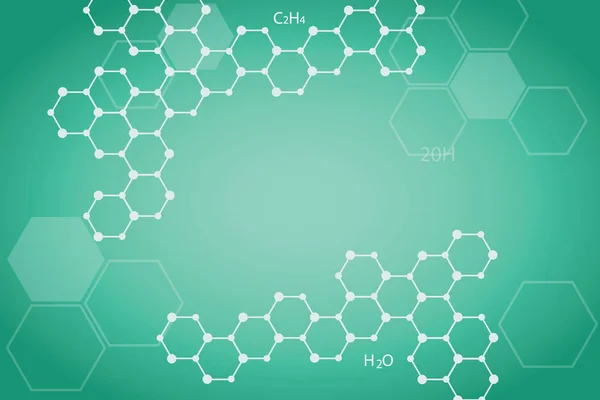 Medizinischen abstrakten geometrischen Hintergrund. Vorlage Broschürendesign — Stockfoto