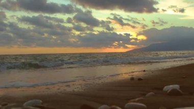 Akdeniz Beach günbatımı Asya