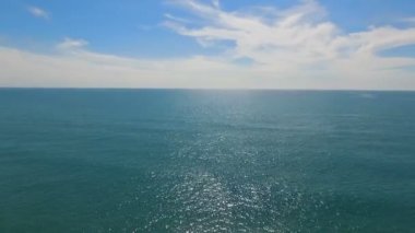 Sakin okyanus yüzeyinin - loopable