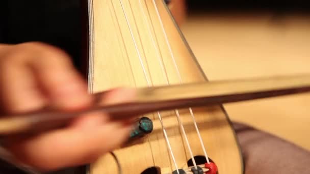 Türkische Kultur klassische Musikgruppe. Asiatische Kultur — Stockvideo