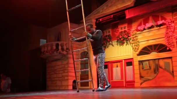 Antalya Turcja Kwietnia 2018 Najbardziej Znanych Akrobatycznych Zespół African Dreams — Wideo stockowe