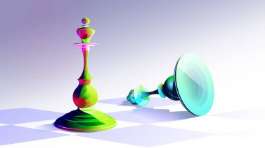 Satranç, satranç etüt (düşmesi imparatorlukları)