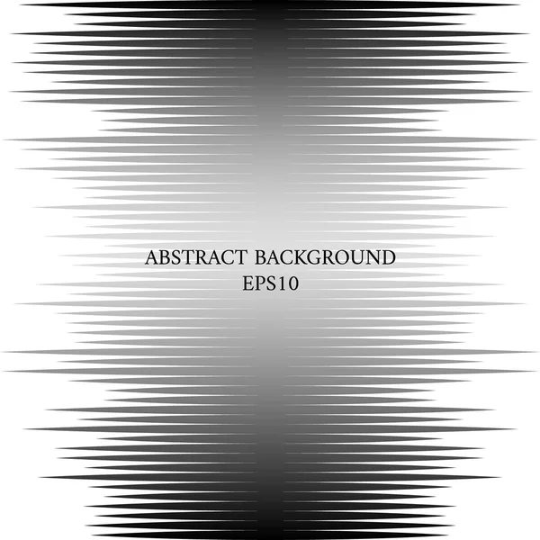 Abstrakt mönster med en mångfald av linjer på vit bakgrund — Stock vektor