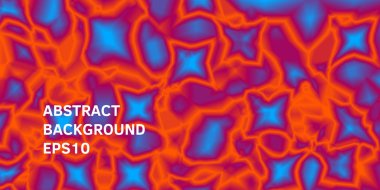 Arka plan parlak geometrik şekillerle.