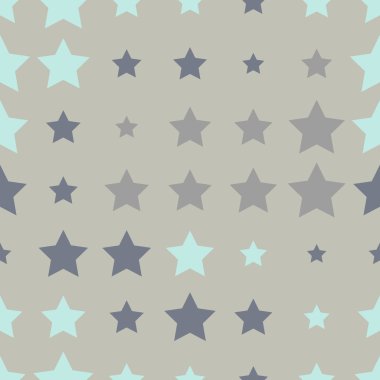 Tarafsız bir backgr üzerinde çok renkli yıldız ile sorunsuz arka plan