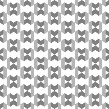 Desenleri geometrik şekiller ile Seamless Modeli.