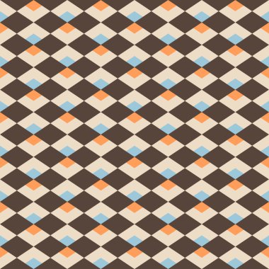 Etnik tarzda kusursuz desen.