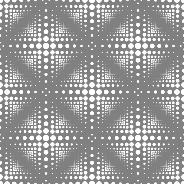Problemfri mønster med cirkler og trekanter . – Stock-vektor