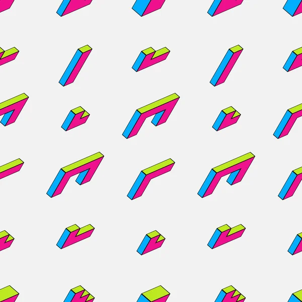 İzometrik tarzı seamless modeli.