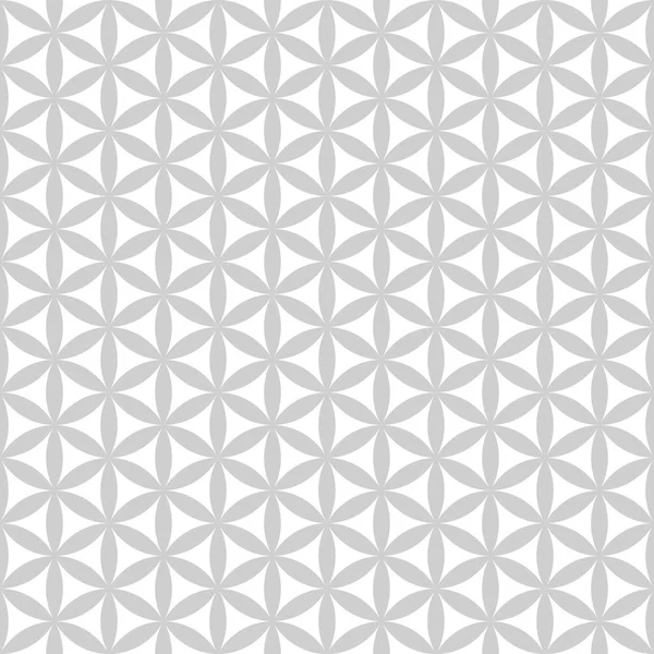 Γκρι απρόσκοπτη γεωμετρικό σχέδιο σε λευκό φόντο. — Διανυσματικό Αρχείο