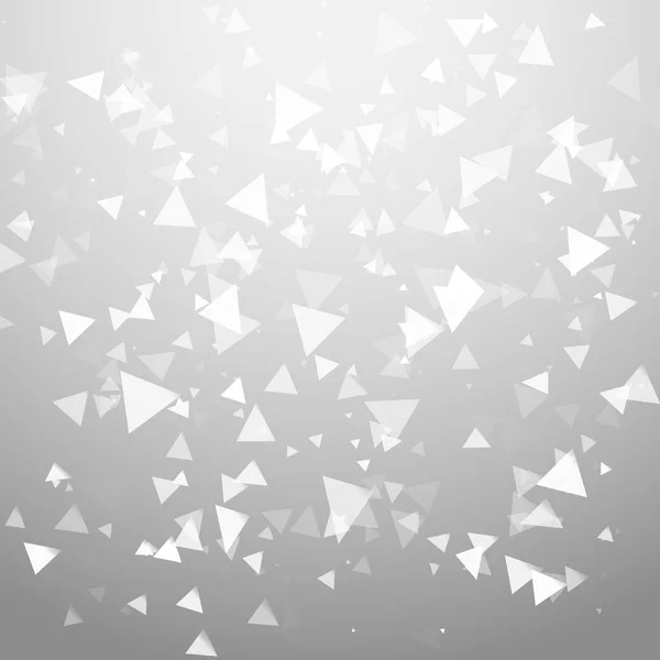 Monochrom abstrakter Hintergrund mit Dreiecken. — Stockvektor