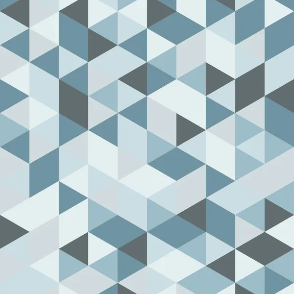 Die Dreiecke in Grün- und Blautönen. — Stockvektor