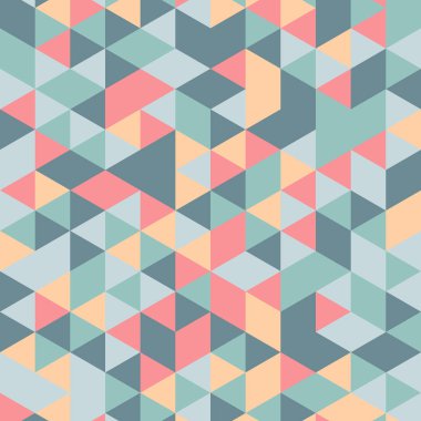 Soyut resim parlak üçgenler.