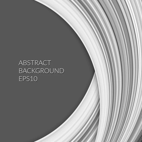 Eğri çizgiler üzerinde koyu gri çoğulluğu ile soyut desen