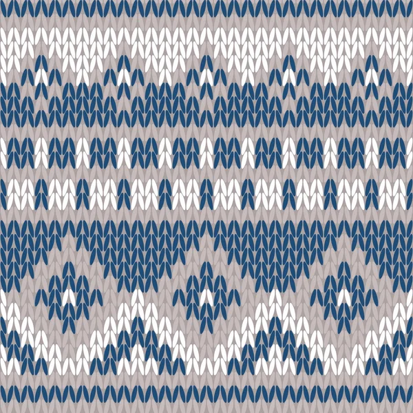 Kontrast Dikişsiz örgü desen Etnik tarzda.