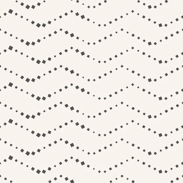 Patrón sin costura abstracto de cuadrados grises sobre un fondo beige . — Archivo Imágenes Vectoriales