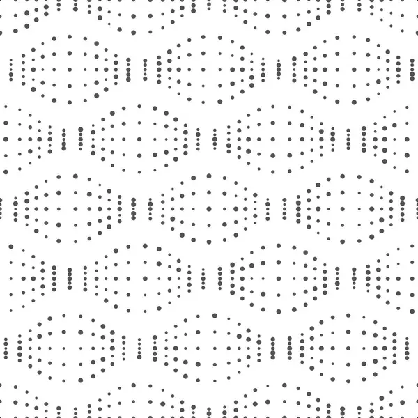 På en abstrakt geometrisk sømløse mønster af cirkler på en whit – Stock-vektor