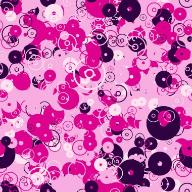 Çok renkli daireler dizi arka plan.