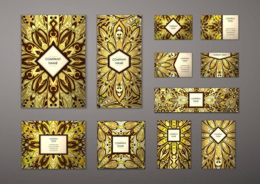 Büyük şablonları kümesi.