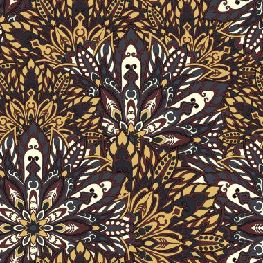 sorunsuz mandala desen