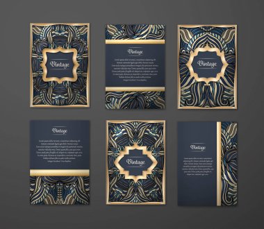 Coloful el ilanları kümesi.