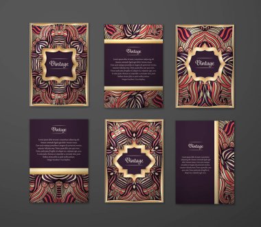 Coloful el ilanları kümesi.