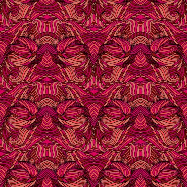 Dikişsiz kabile soyut desen