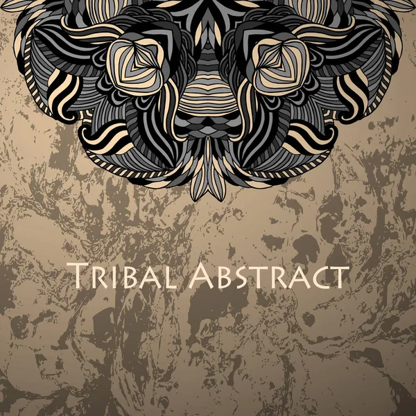 Tribal Résumé Contexte — Image vectorielle