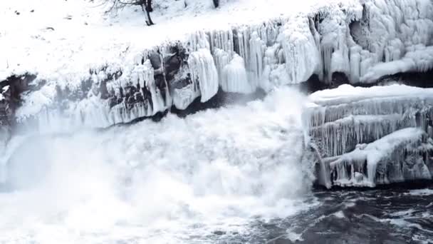 Ledovcové tání v důsledku globálního oteplování — Stock video