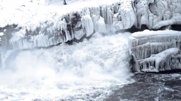 Fonte des glaciers due au réchauffement climatique — Video