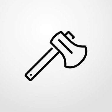 balta simgesi. Düz tasarım