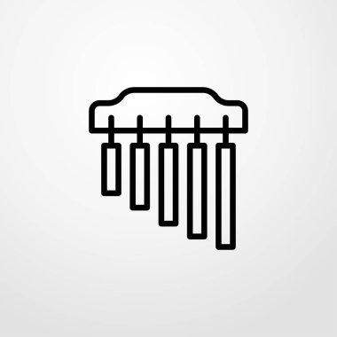 simge chimes. düz tasarım