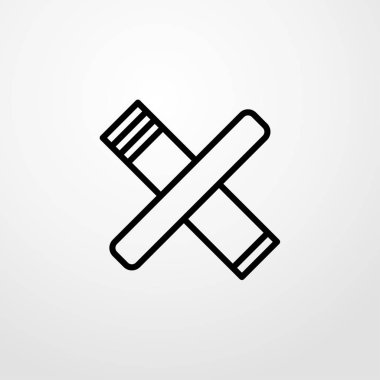 clave simgesi. düz tasarım