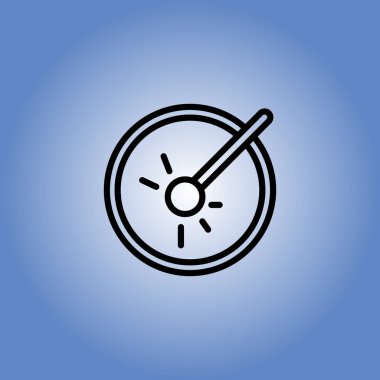 davul simgesi. Düz tasarım