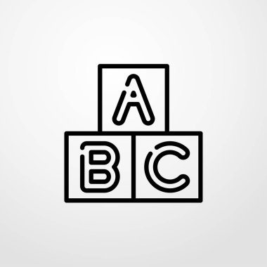 küpleri mektup simgesi. düz tasarım