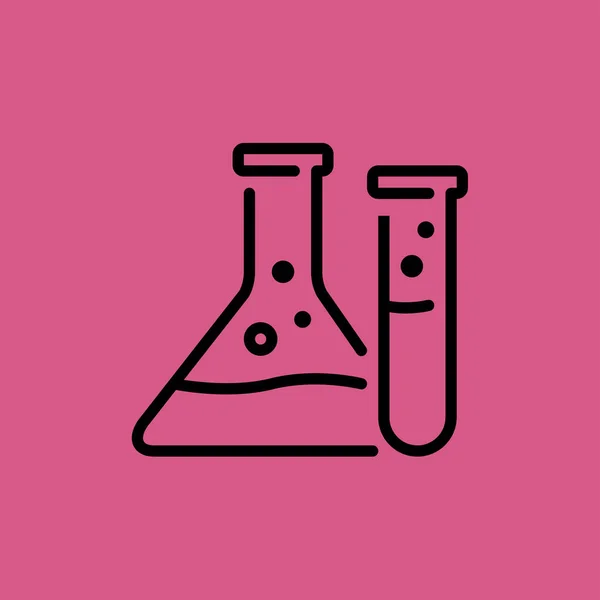 Chemistry icon. flat design — Stock Vector