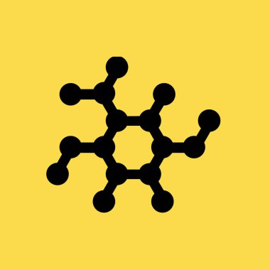 Biyoloji şekil kutsal kişilerin resmi. düz tasarım