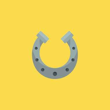 At nalı simgesi illüstrasyon izole vektör işareti simgesi