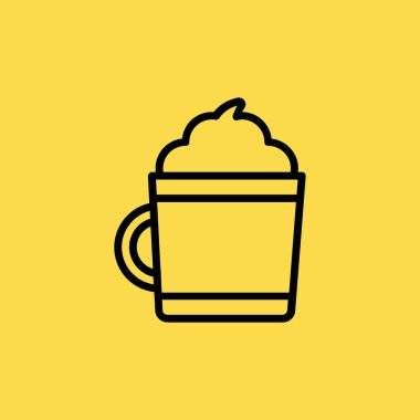 Bira simgesi illüstrasyon izole vektör işareti simgesi