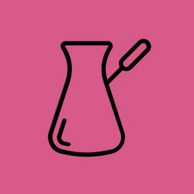 Sürahi simgesi illüstrasyon izole vektör işareti simgesi