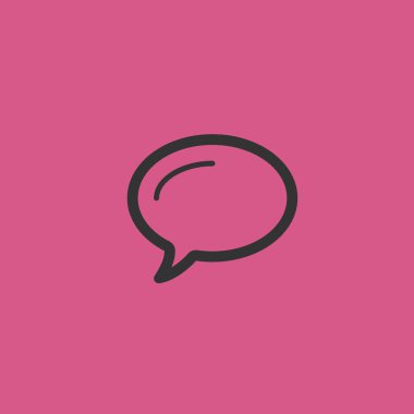 simge illüstrasyon izole vektör işareti simgesi konuşmak