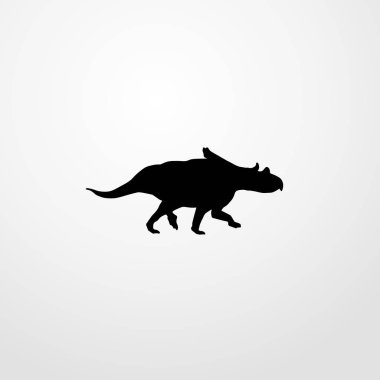 dinazorların simgesi illüstrasyon izole vektör işareti simgesi