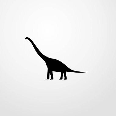 dinazorların simgesi illüstrasyon izole vektör işareti simgesi