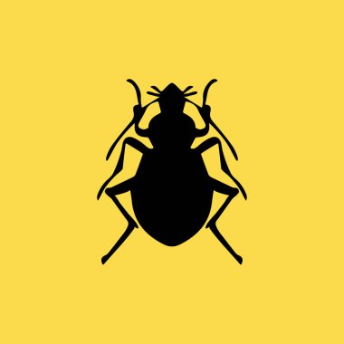 böceği böcek simgesini illüstrasyon izole vektör işareti simgesi