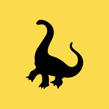 dinazorların simgesi illüstrasyon izole vektör işareti simgesi