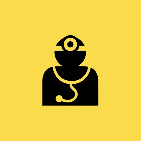 Doctor specialist icon. flat design — Stock Vector