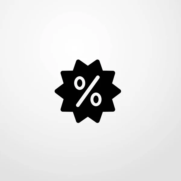 Percentage lavel pictogram. illustratie geïsoleerde vector teken symbool — Stockvector