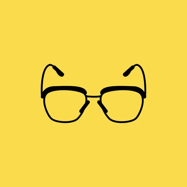 Icono de gafas. ilustración símbolo de signo vectorial aislado — Vector de stock