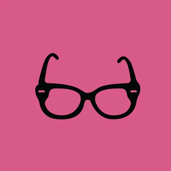 Icona degli occhiali. illustrazione isolato segno vettoriale simbolo — Vettoriale Stock
