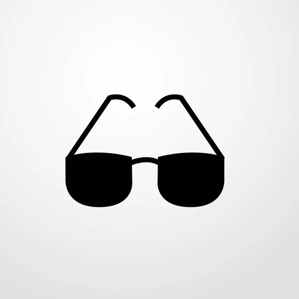 Γυαλιά-εικονίδιο. Εικονογράφηση διάνυσμα απομονωμένες σημάδι σύμβολο — Διανυσματικό Αρχείο